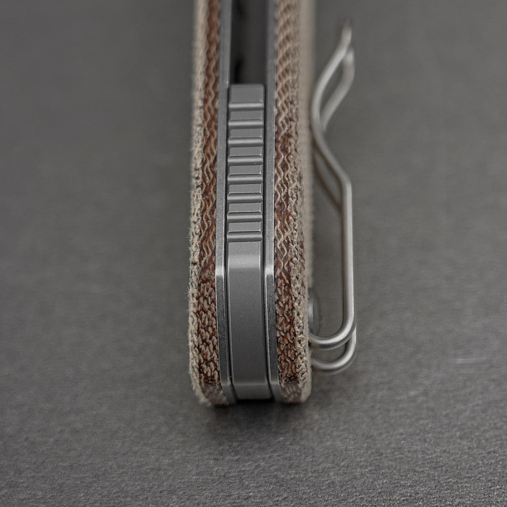 VOSTEED Psyop - Top Liner Lock Knife (2.99" S35VN Blade & Norplex UltreX™ Micarta Handle) - A2232