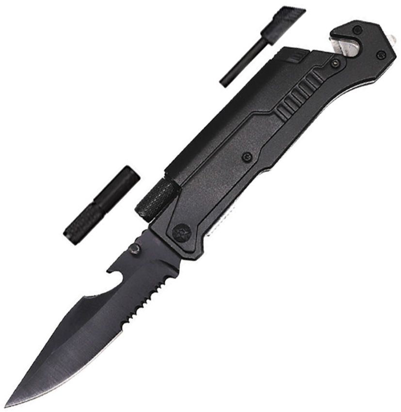 ElitEdge Rescue Linerlock A/O Black