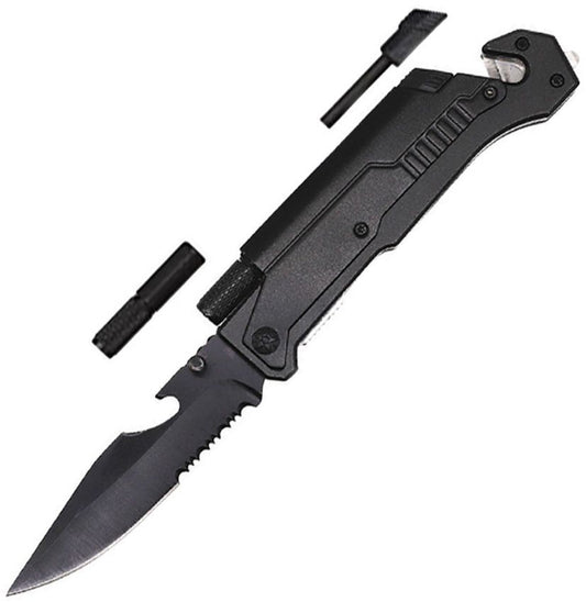 ElitEdge Rescue Linerlock A/O Black