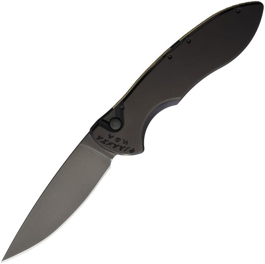 Piranha Knives Auto Fusion Buttonlock Black