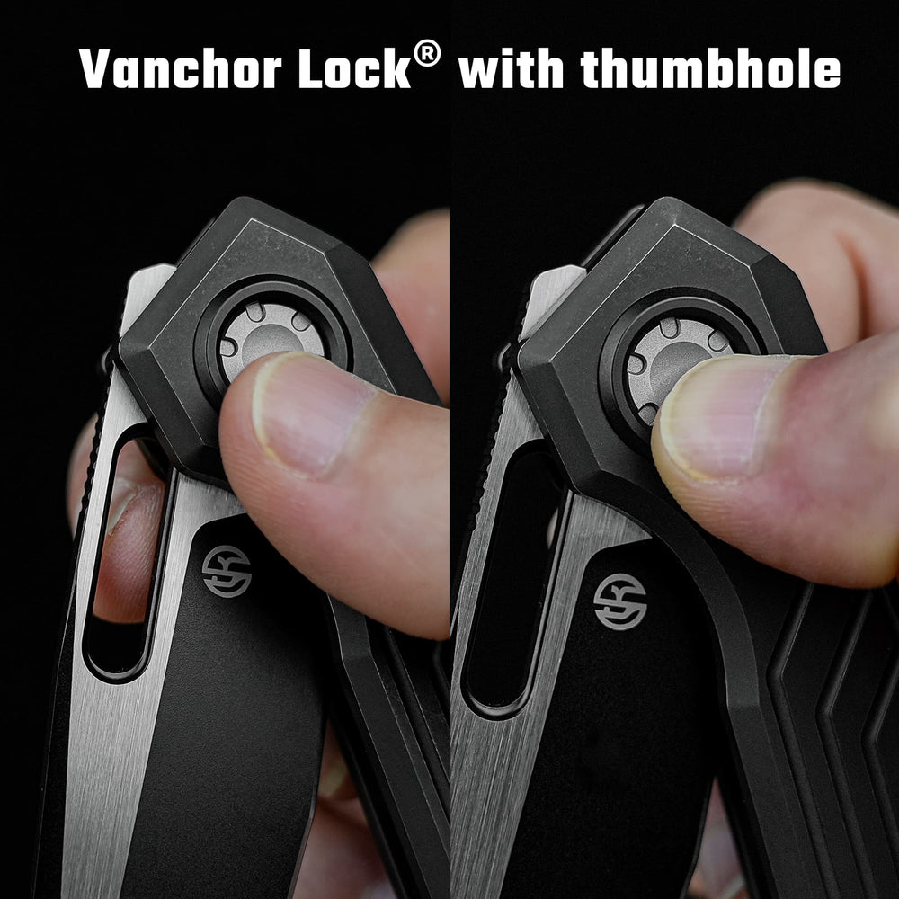 VOSTEED Xeno -Vanchor Lock® (3.23" Vanax Blade & Titanium Handle) - A3803