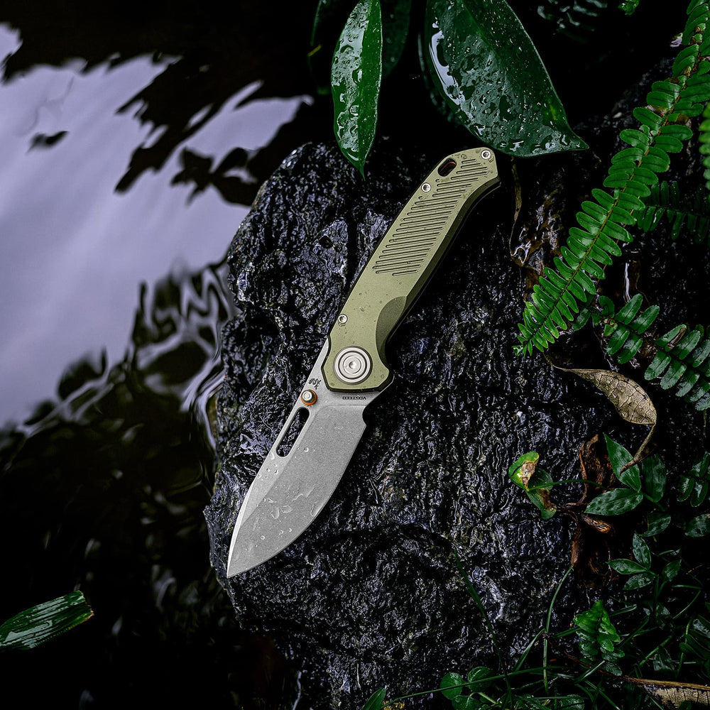 VOSTEED Zander - Vanchor Lock® (3.40" S35VN Blade & Aluminum Handle) - A4602