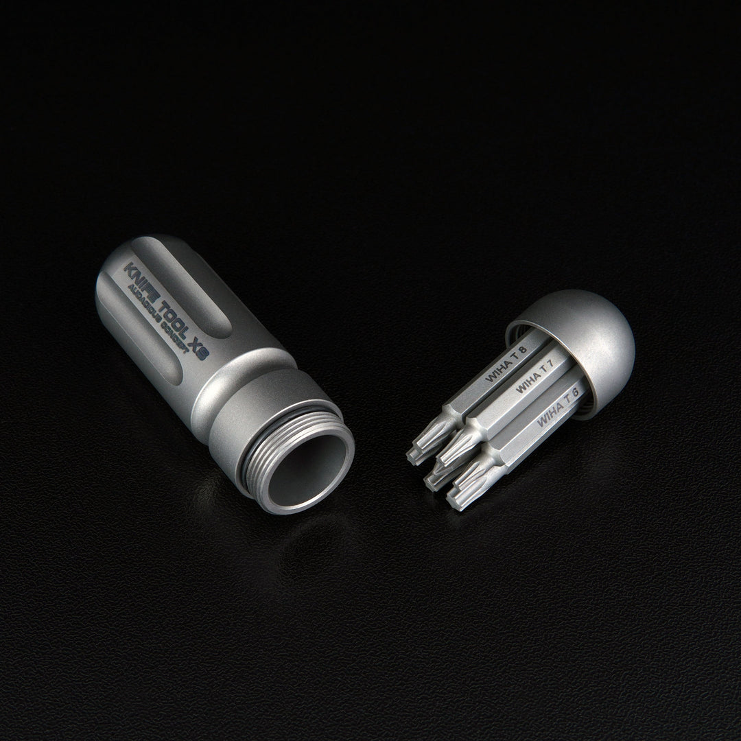 AUCON Knife Tool XS - Titanium - Hand Polished