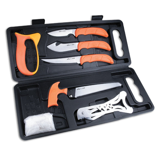 OUTDOOR EDGE WILD PAK™
8-PIECE GAME PROCESSING KIT