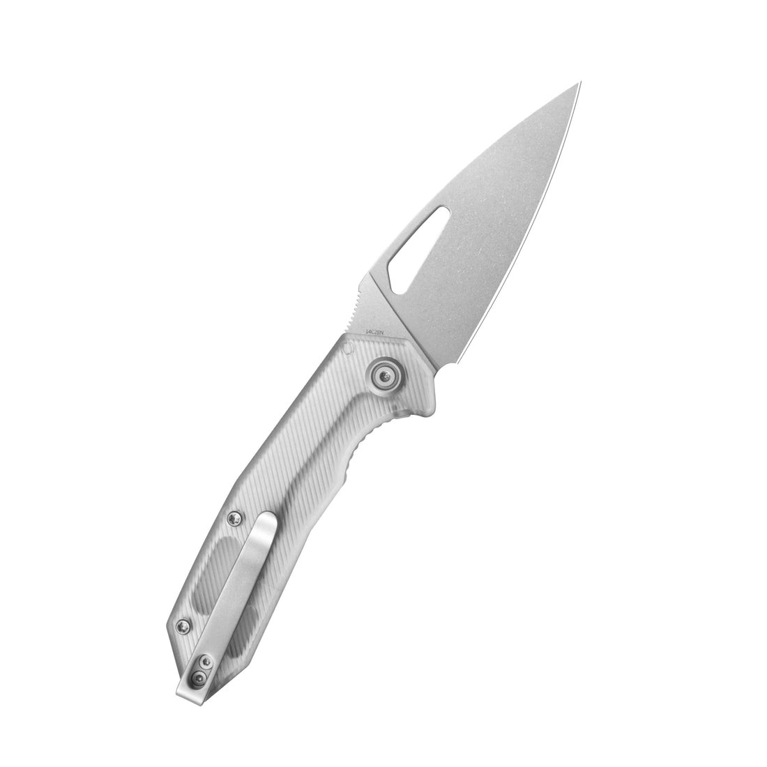 KUBEY Coeus Linerlock Translucent Polycarbonate KU122-1A