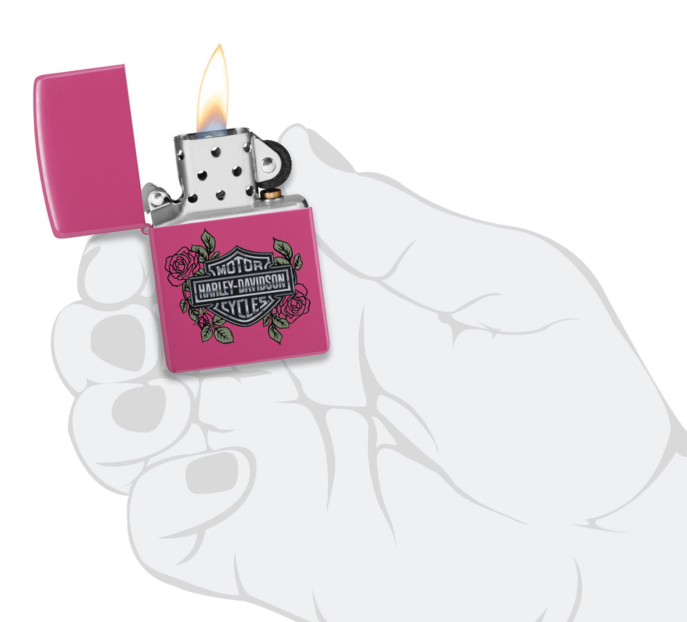 ZIPPO Harley-Davidson® Roses Design