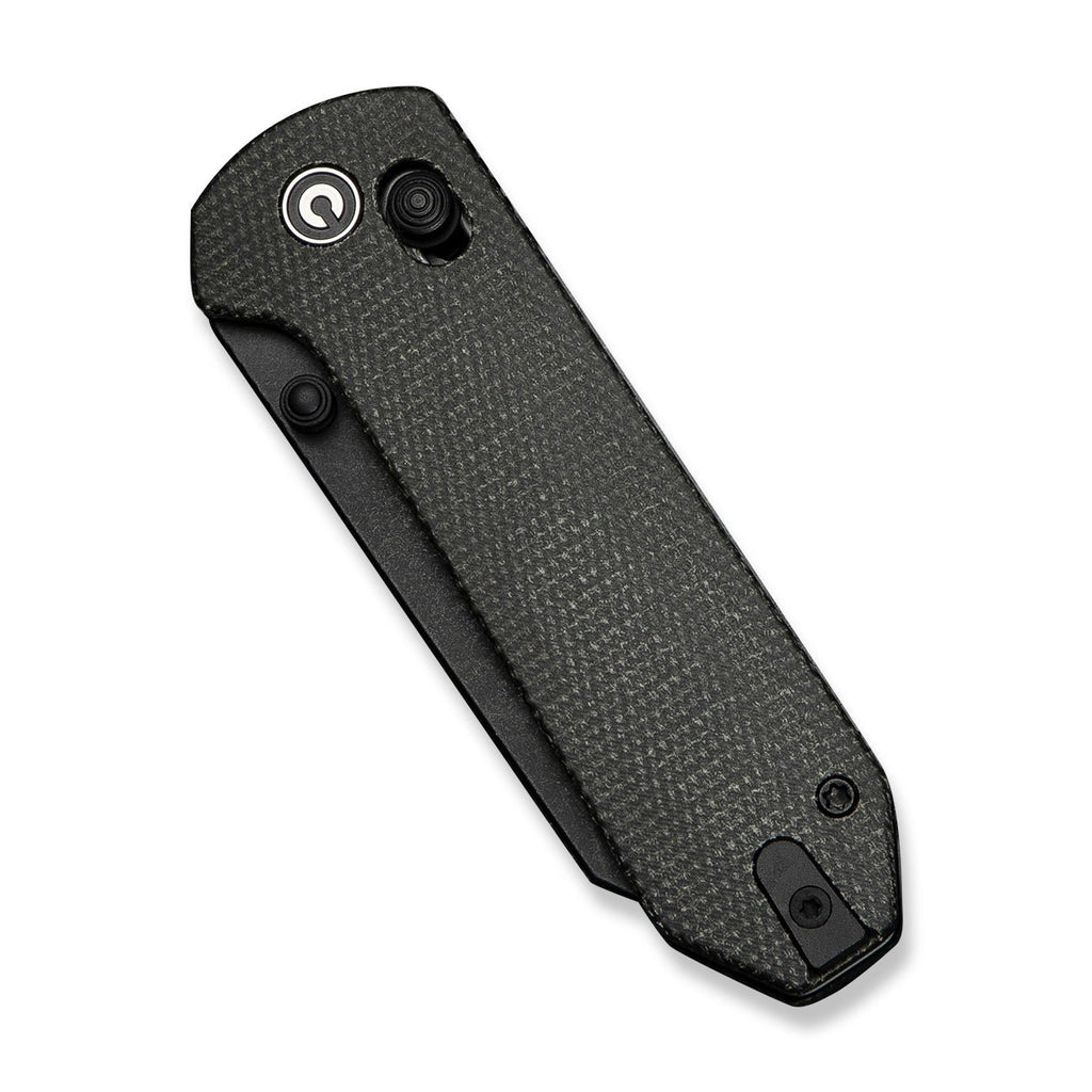 CIVIVI Yonder Thumb Stud & Crossbar Lock Knife Micarta Handle (2.88" 14C28N Blade) C23073B-1