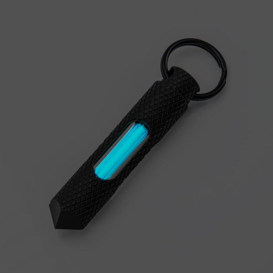GLOW RHINO The Knurled Edition Glow Fob (BLUE)