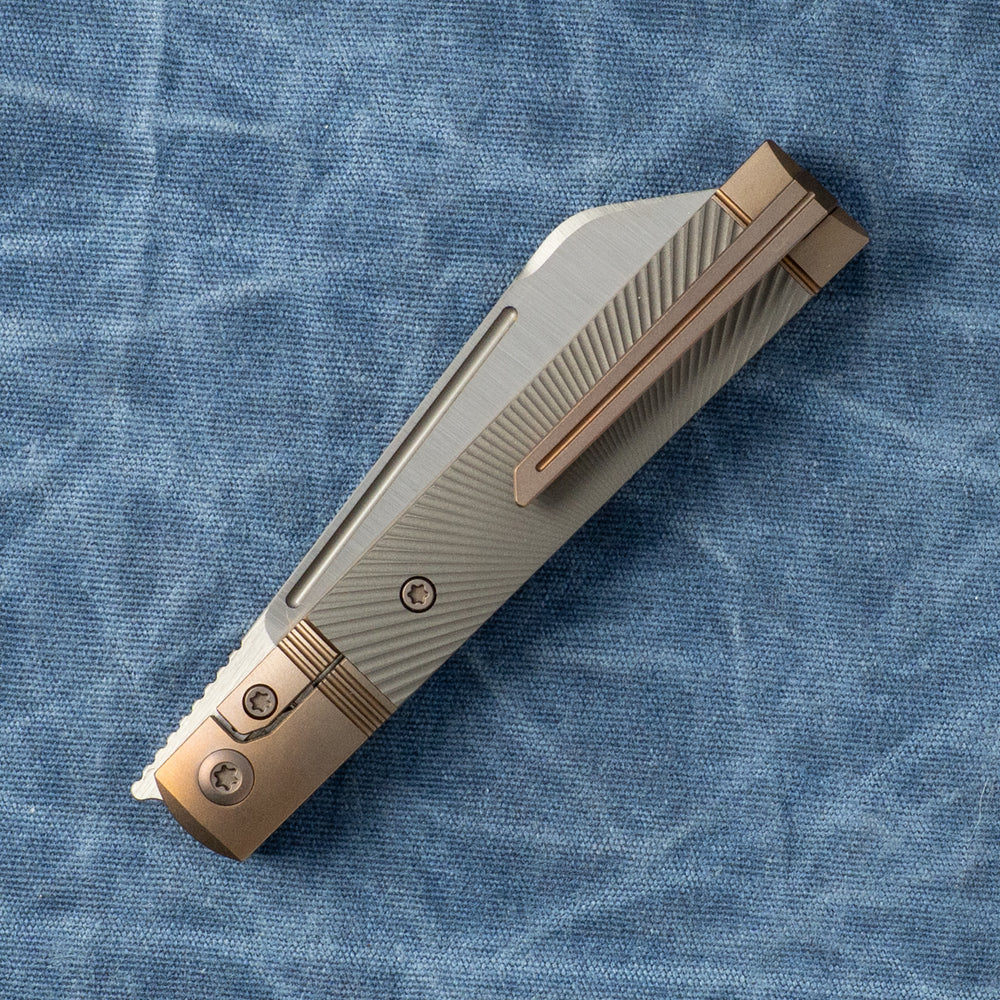 JACK WOLF KNIVES Feelbetter Jack - Titanium Starburst