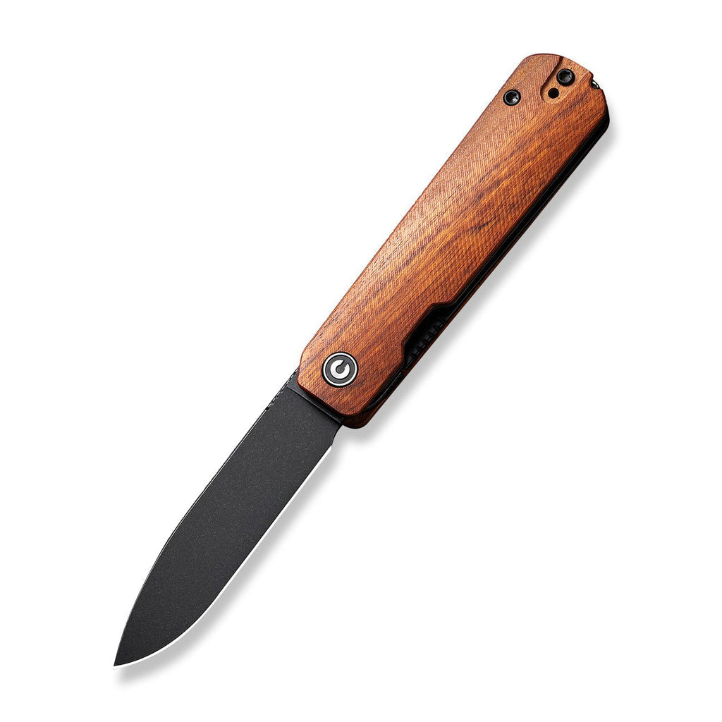 CIVIVI Sendy Flipper Knife Wood Handle (2.83" Nitro-V Blade) C21004A-2