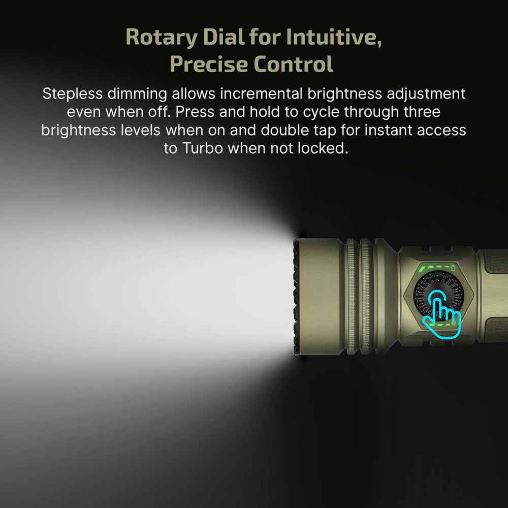 OLIGHT Seeker Ultra High Power Flashlight Olive Green