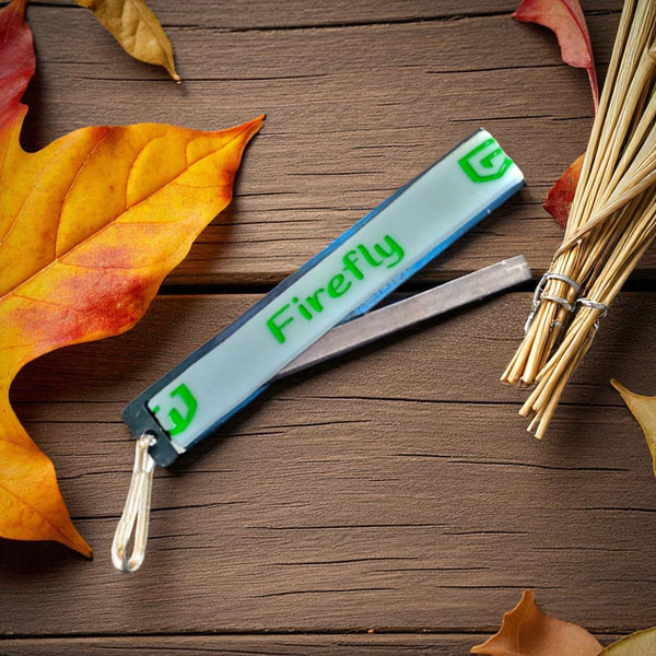 GRIM WORKSHOP Firefly Heat: Ultra-Compact Fire Starter Keychain Tool