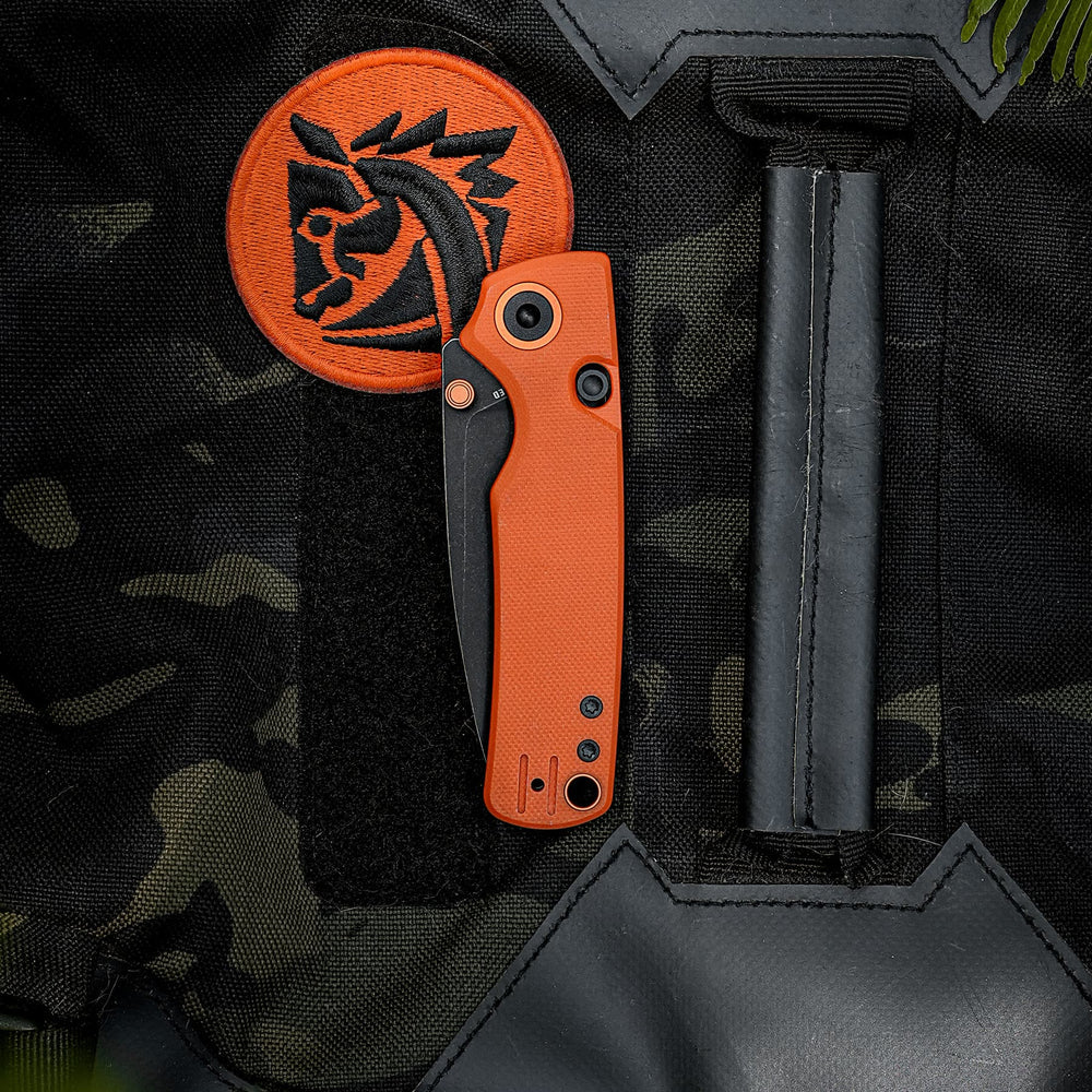 VOSTEED Porcupine- Top Liner Lock (2.99" 14C28N Blade & G10 Handle) - A2628