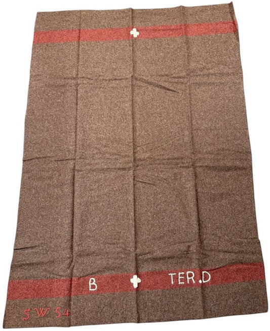 Swiss Brown Wool Blanket
