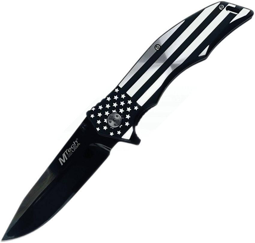 MTech Flag Framelock Black