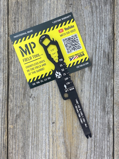 EDC TOOL CO. MP Field Tool Multi-Purpose Preparedness for the Equipped American by EDC Tool Co. and Magic Prepper