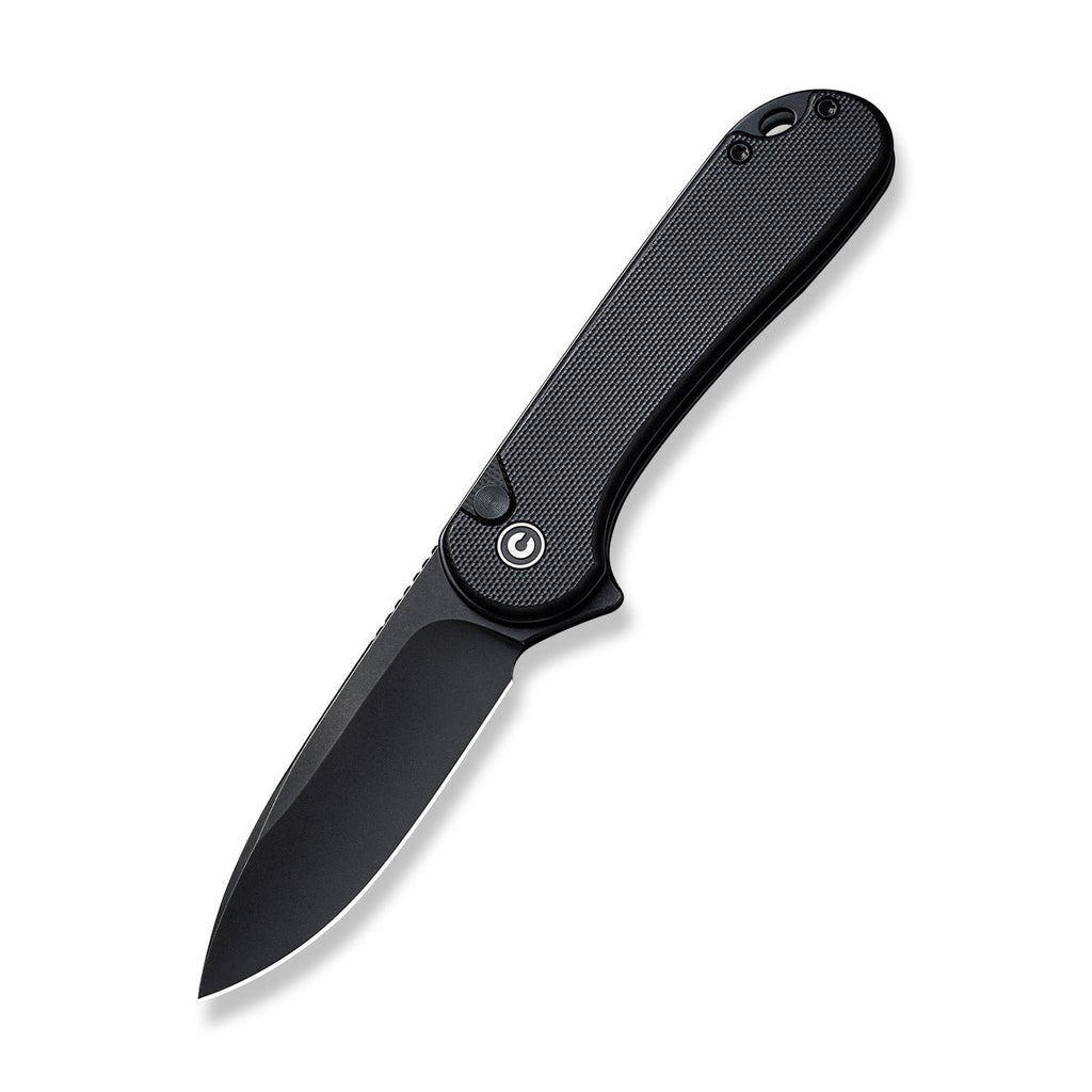 CIVIVI Button Lock Elementum II Flipper Knife G10 Handle (2.96" Nitro-V Blade) C18062P-1