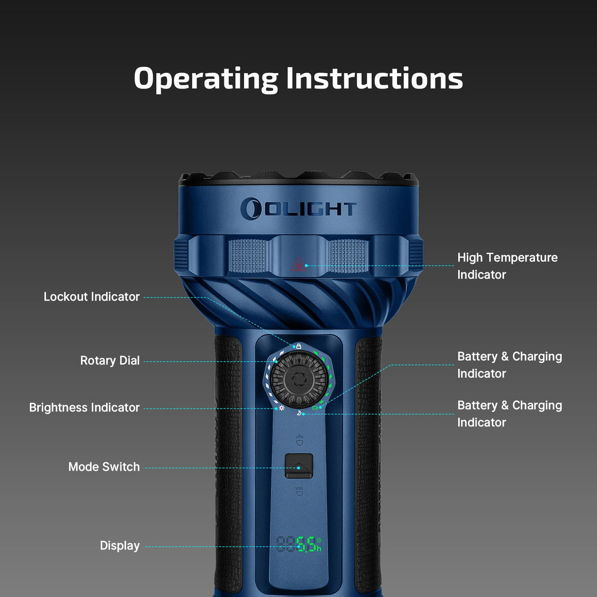 OLIGHT Marauder 3 - 25,000 Lumen Rechargeable Flashlight