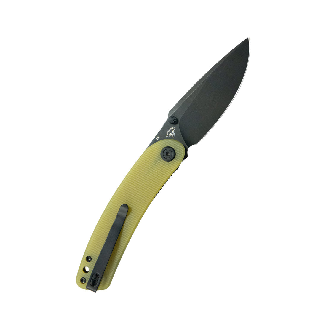 KUBEY Momentum Linerlock Translucent Yellow KU344O