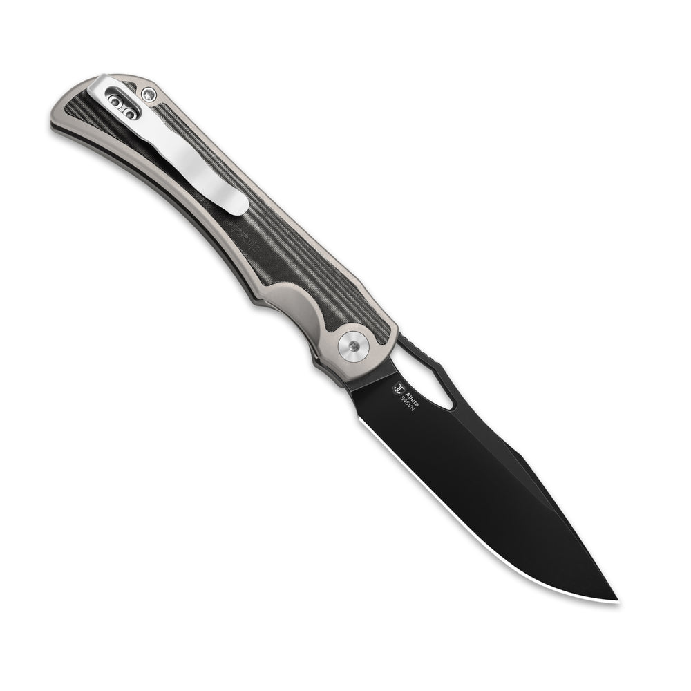 KIZER CUTLERY Allure | S45VN | Titanium & Norplex UltreX™ Micarta