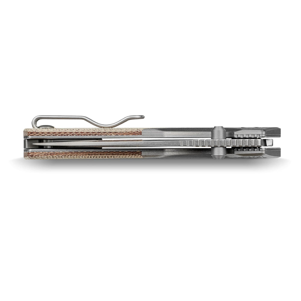 VOSTEED Psyop - Top Liner Lock Knife (2.99" S35VN Blade & Norplex UltreX™ Micarta Handle) - A2232