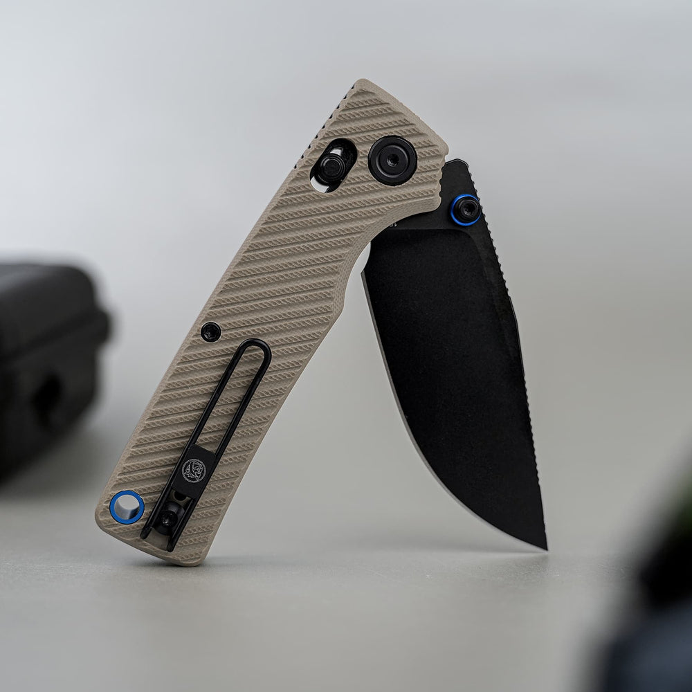 VOSTEED Porcupine ModSwap™ - Crossbar Lock Knife (3.08" 154CM Blade & G10 Handle) - A3103