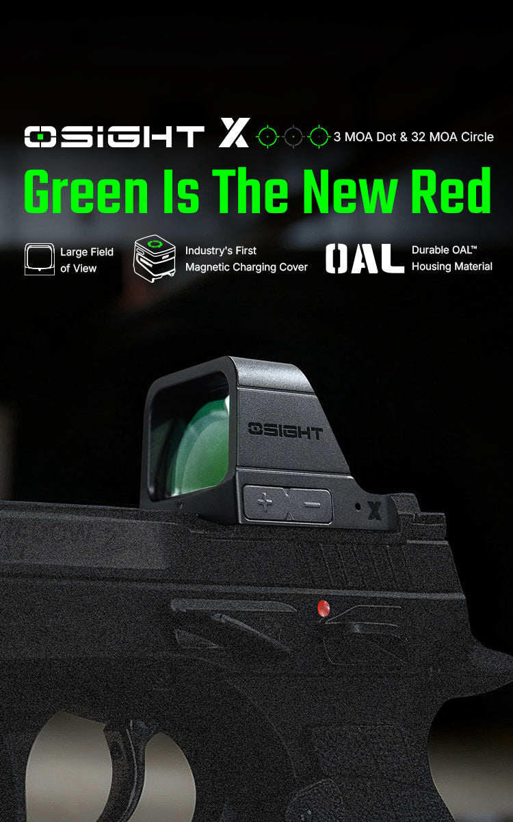 OLIGHT Osight X 3 MOA Dot & 32 MOA Circle with OAL Material