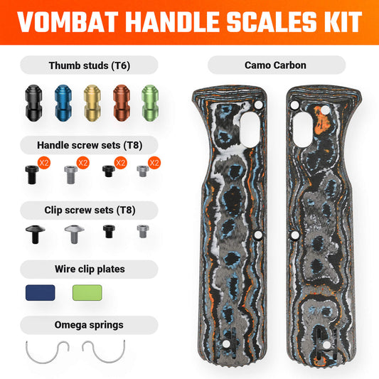 VOSTEED Vombat Handle Scales Kits- W0102