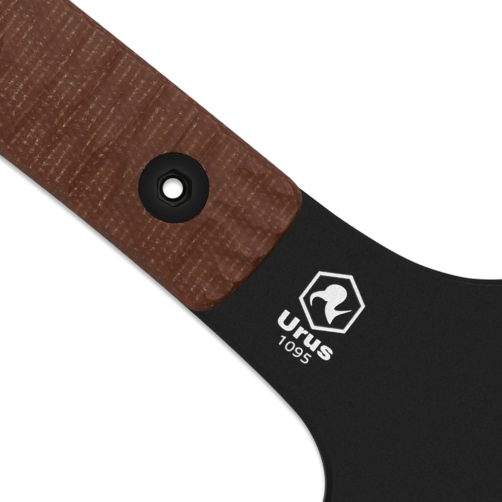 KIZER CUTLERY Urus | Lightweight Axe | 1095 | Black Coating | Micarta | Camping Outdoor Tool | KizerV™ 1073A1