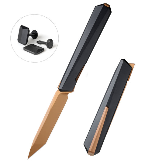 REMETTE RT-ELIGO Knife M390 Blade Titanium Handle Liner Lock Folding Pocket EDC Knife EGA2