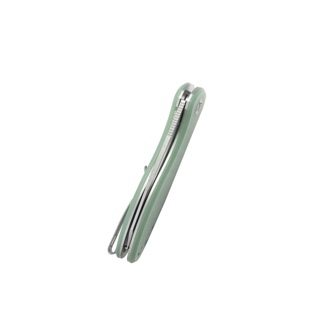 KUBEY Master Chief Outdoor Folding Pocket Knife Jade G10 Handle 3.43" Beadblast 14C28N KU358L