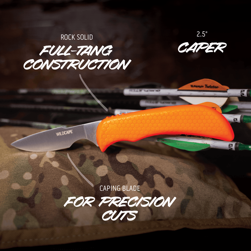 OUTDOOR EDGE WILD PAK™
8-PIECE GAME PROCESSING KIT