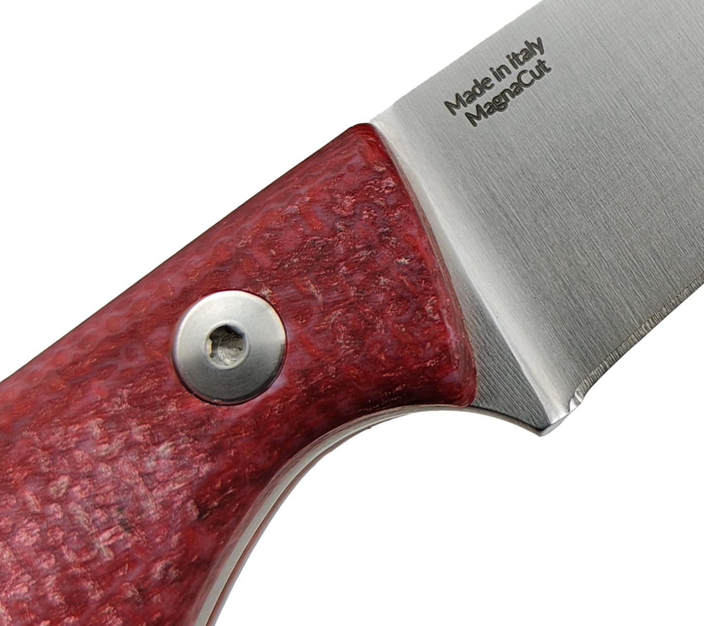 STRAIGHT LINE Scorer Red Burlap Micarta