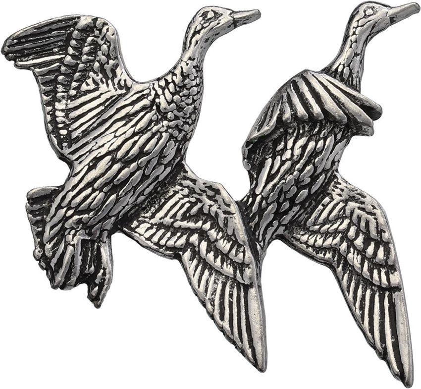 TS Brown Pair of Ducks Pin