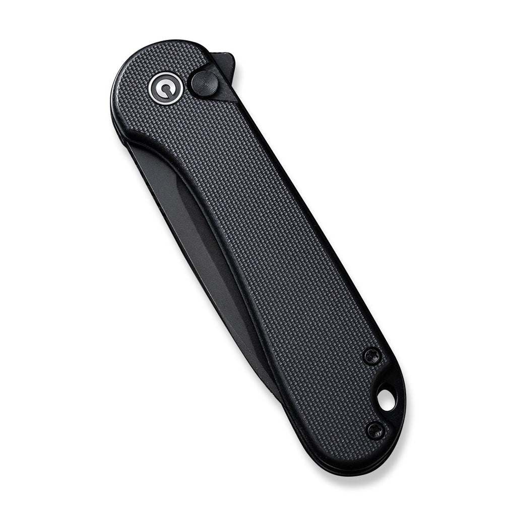 CIVIVI Button Lock Elementum II Flipper Knife G10 Handle (2.96" Nitro-V Blade) C18062P-1