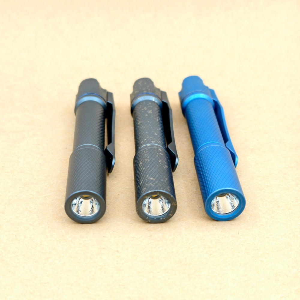 REYLIGHT Pineapple mini MK3 Ti - Crosshatch- anodized