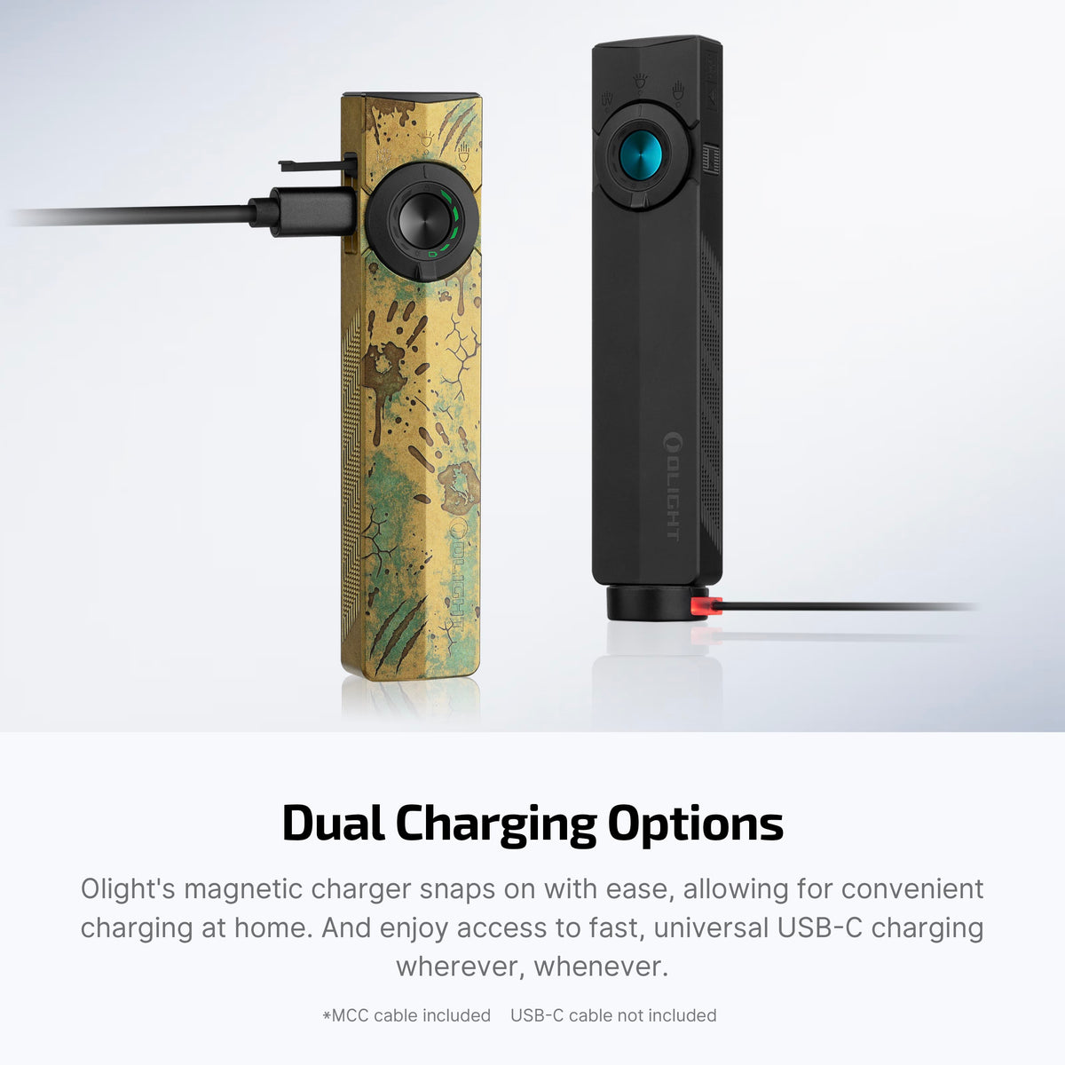 OLIGHT ArkPro Series – Flat Unibody EDC Flashlight with Multi-Light Sources