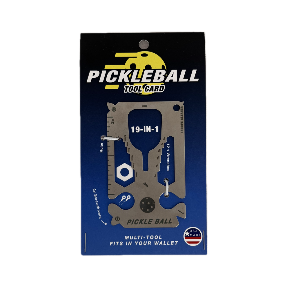 Zootility Pickle Ball 19-in-1 Credit Card Multi-Tool