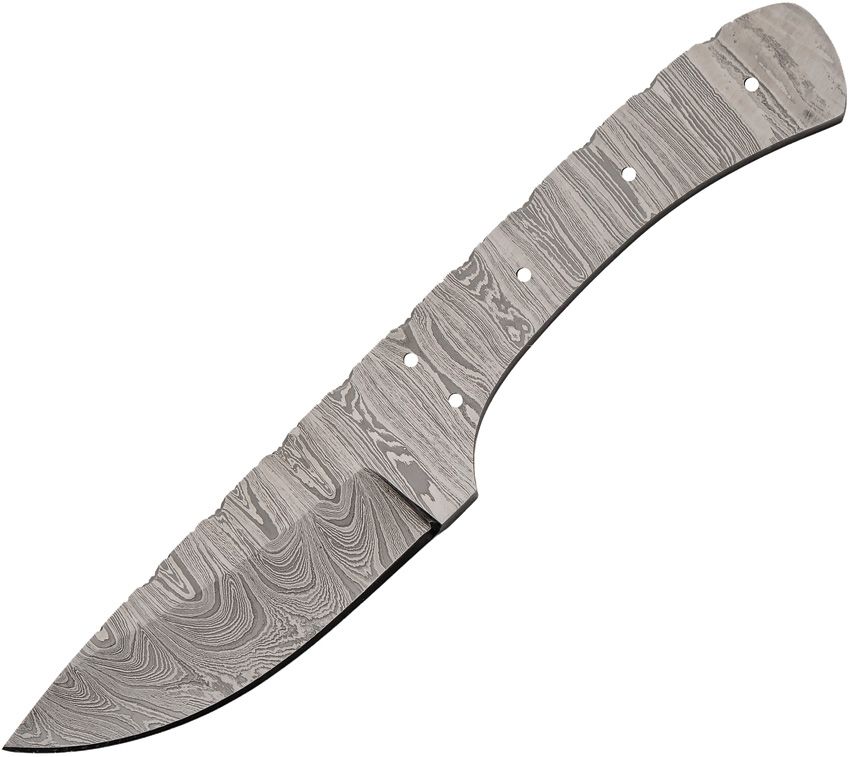 Drop Point Damascus Blank