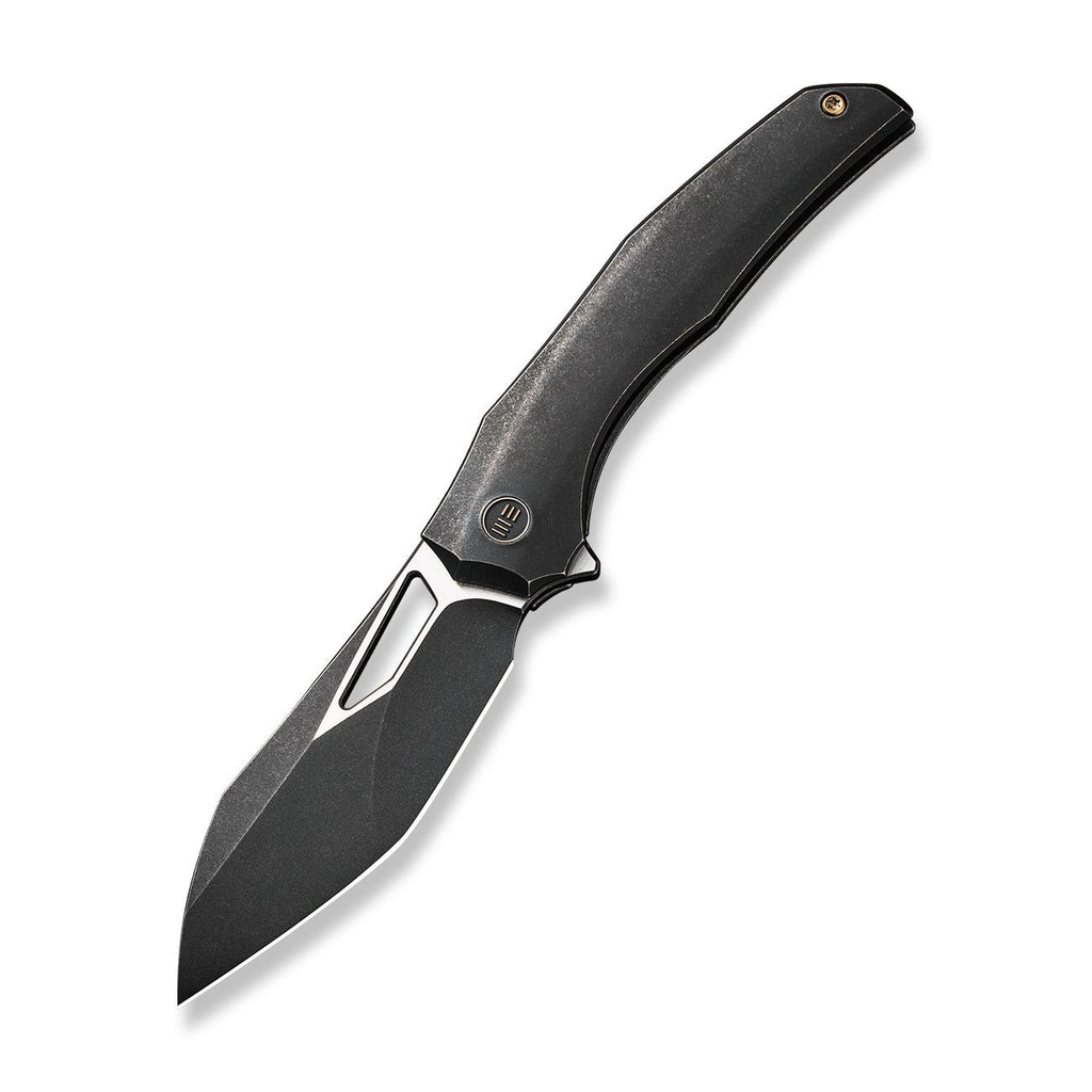 WEKNIFE Ignio Mystery Box Black Titanium Handle (3.3" Black Stonewashed CPM 20CV Blade, Satin Flat) WE22042B-1 MB, With One Free Mystery WE Or CIVIVI Model
