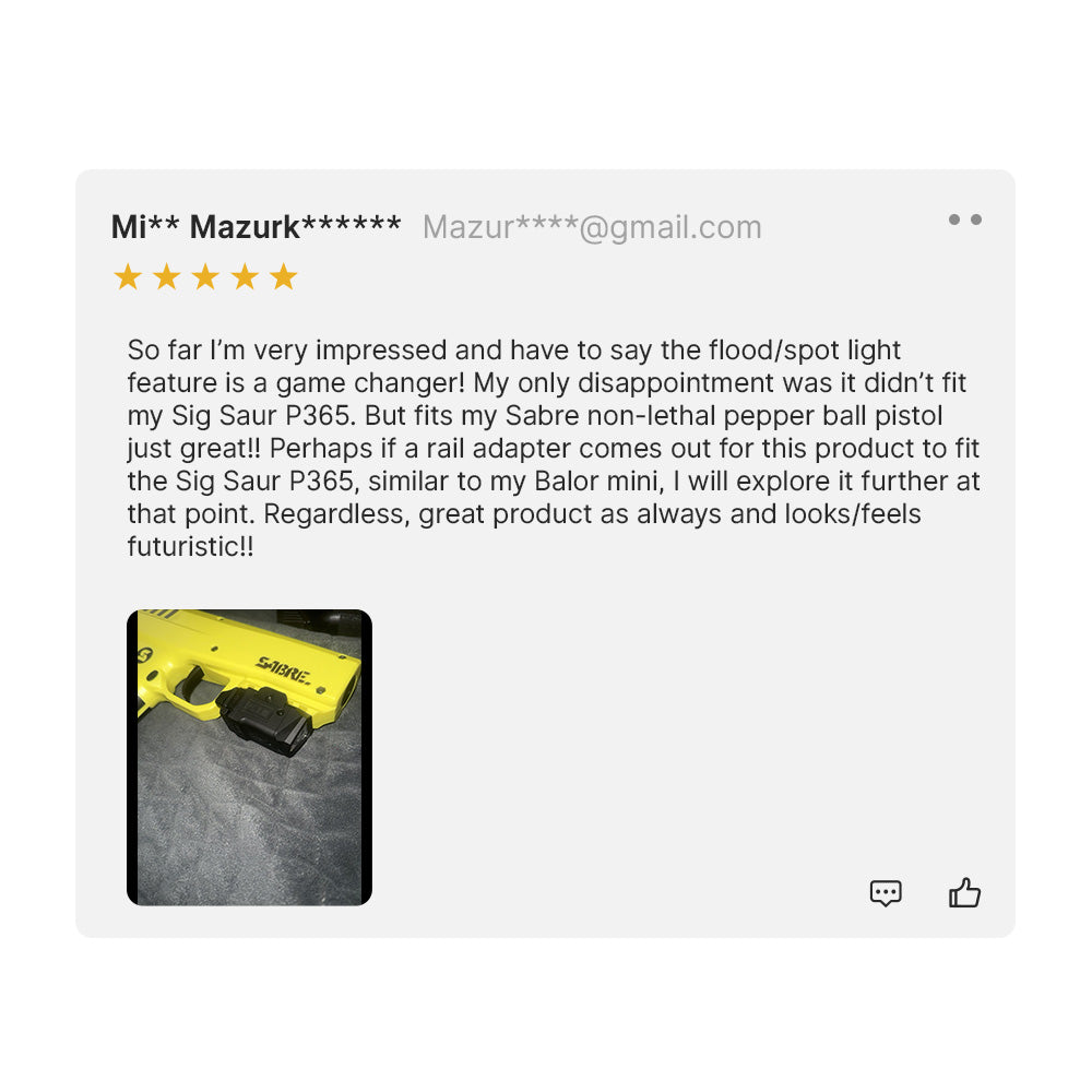 OLIGHT PL X GL 3-in-1 Rail-Mounted Light: Floodlight, Spotlight & Green Beam