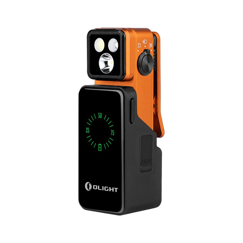 OLIGHT Oclip 2 Pro EDC Clip Flashlight | 530lm Floodlight, Red & Spotlight