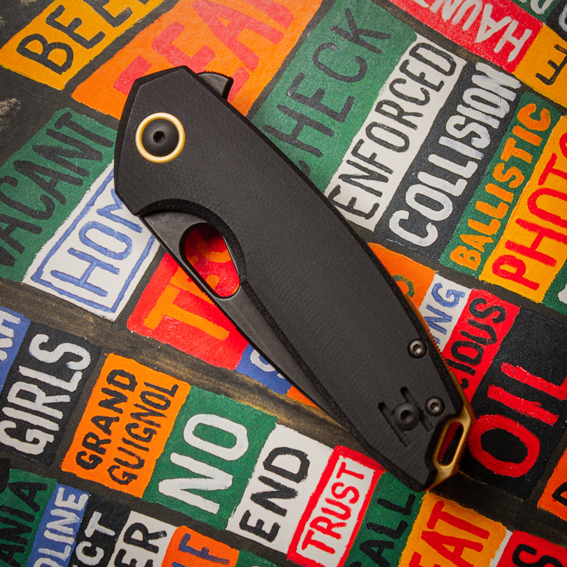 GIANT MOUSE ACE Tribeca - Black & Brass