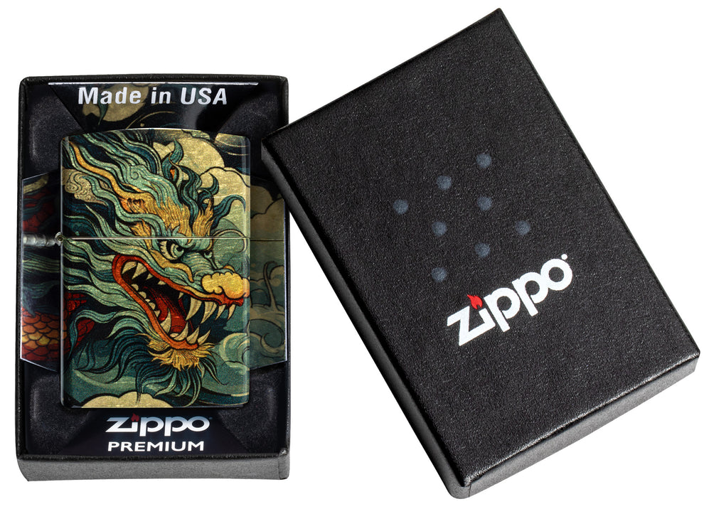 ZIPPO Dragon Fusion Design