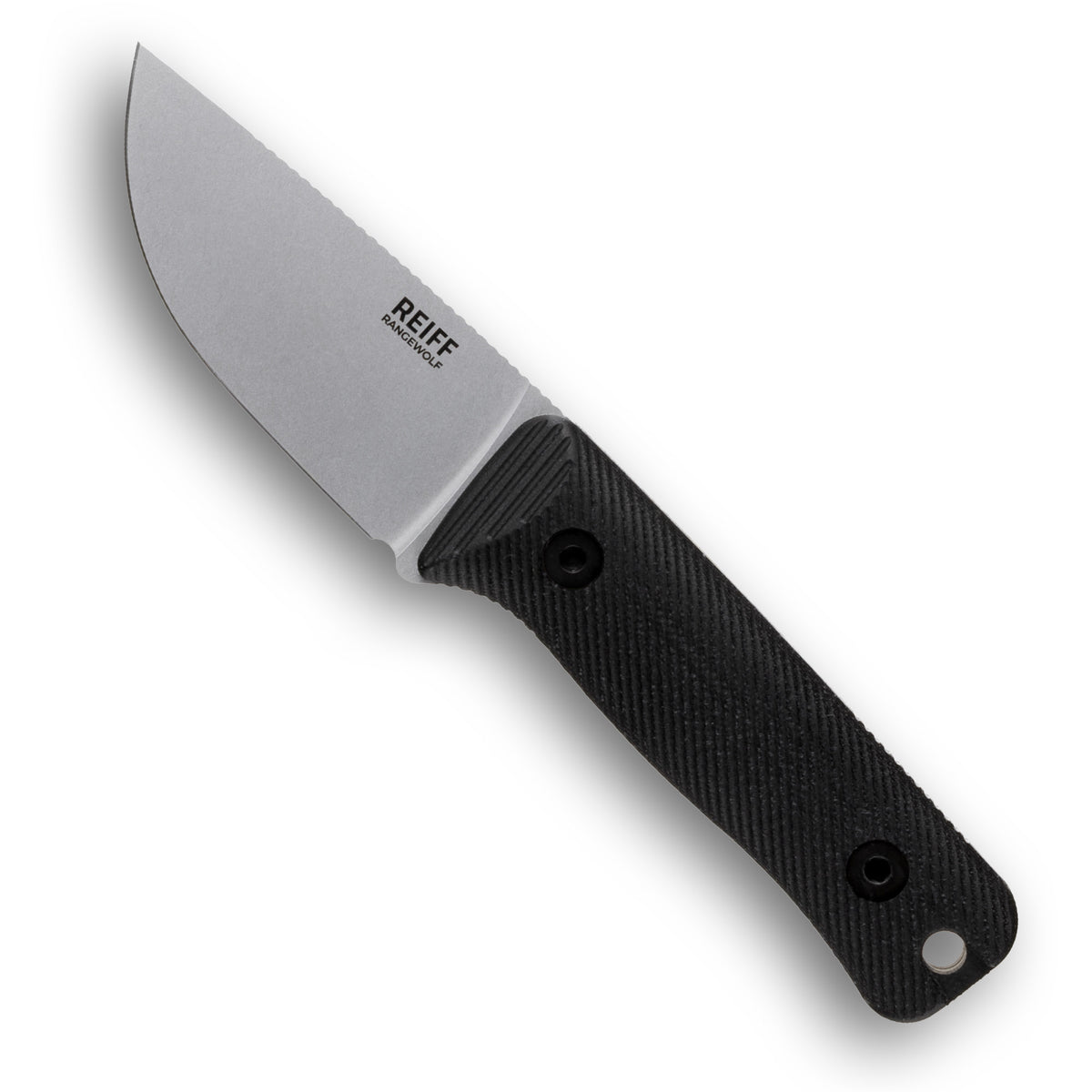 REIFF KNIVES RANGEWOLF™ (CPM MagnaCut, Stonewash, Black Canvas Micarta)