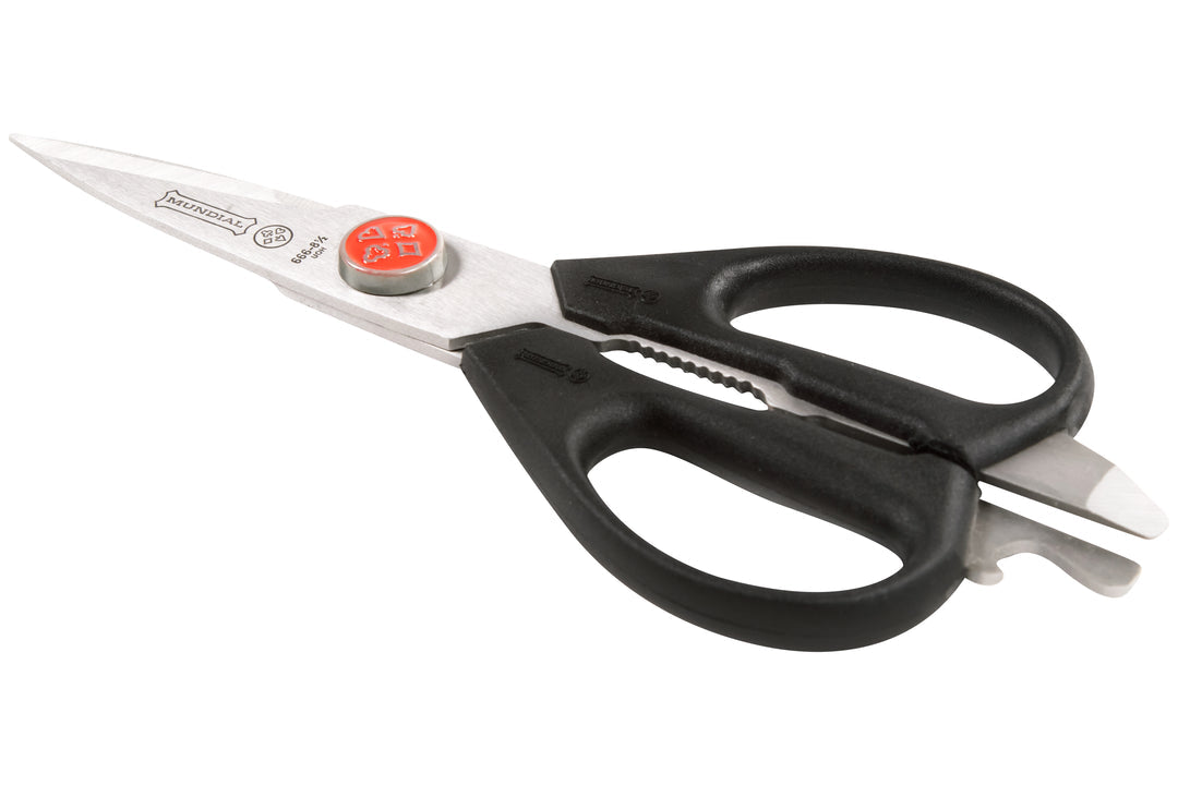 Mundial BP666 Take-a-Part Utility Shears Red Dot 8.5 inches Black