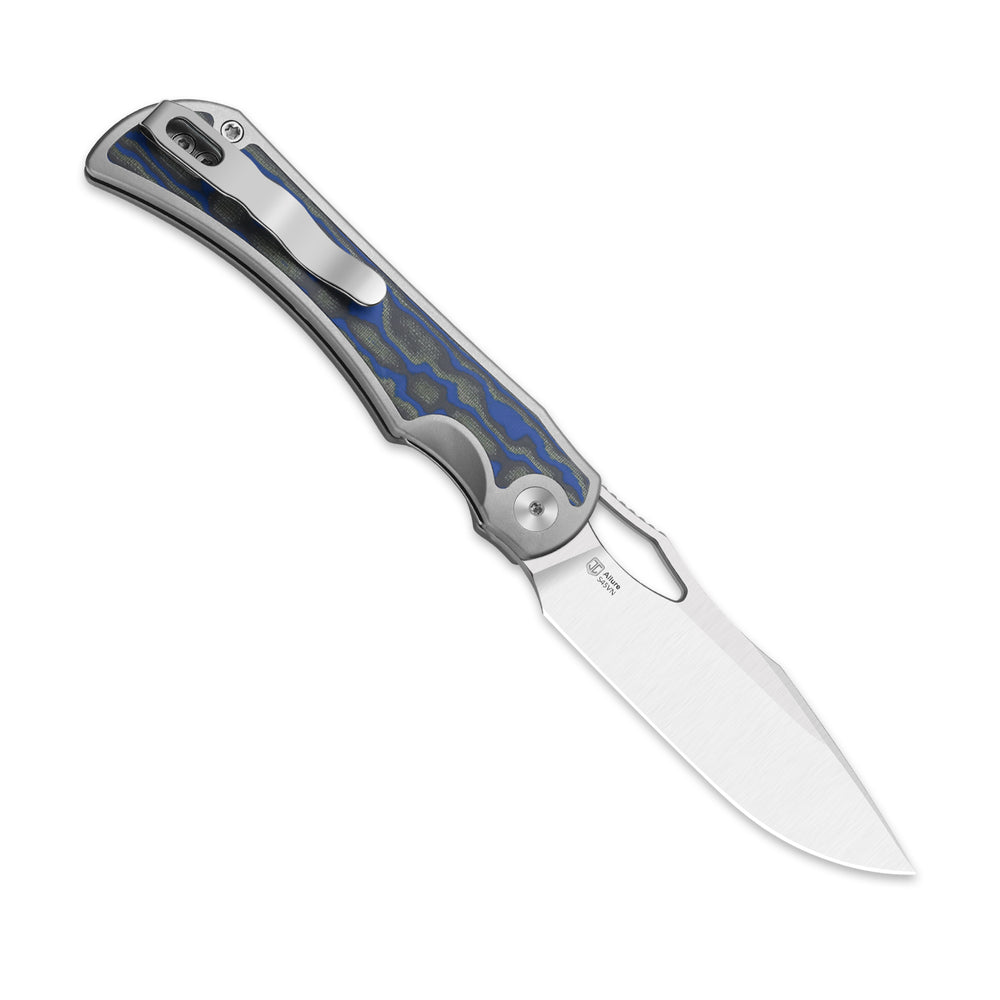 KIZER CUTLERY Allure | S45VN | Micarta With Vortex Pattern