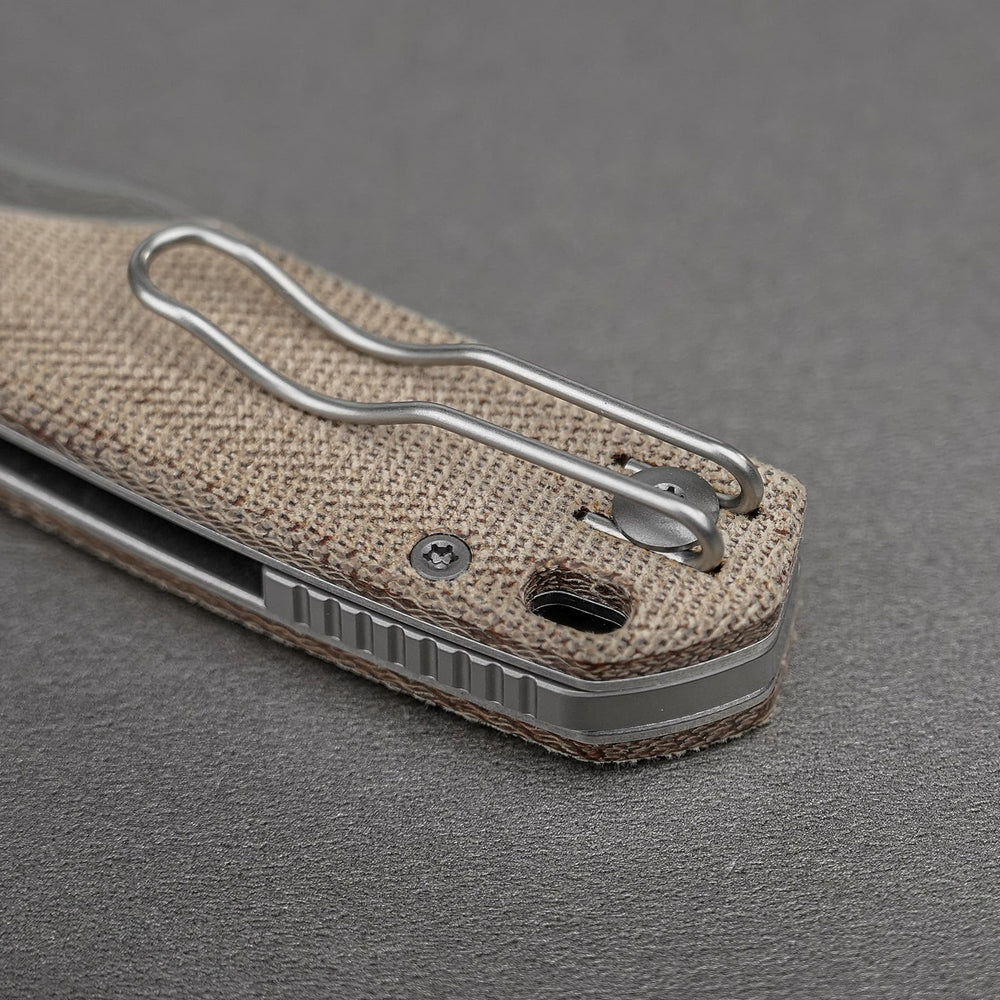 VOSTEED Psyop - Top Liner Lock Knife (2.99" S35VN Blade & Norplex UltreX™ Micarta Handle) - A2232