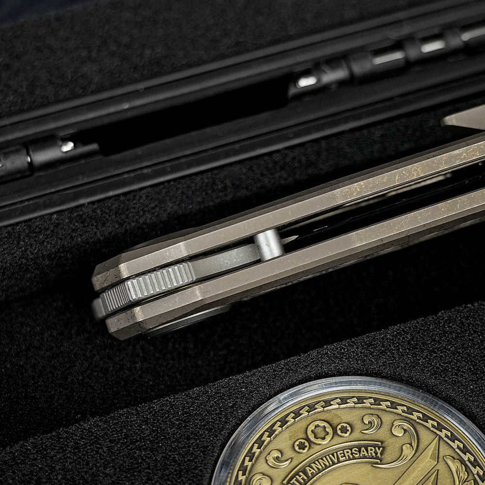 VOSTEED Thunderbird V- Vanchor Lock® (3.46" M390 Blade & Titanium Handle) - A0325