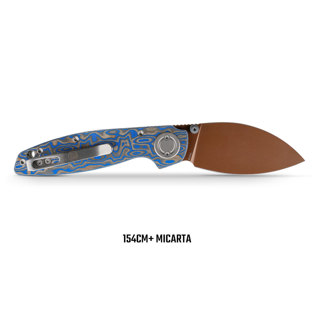 VOSTEED Shilin Cutter® - Vanchor Lock® (2.90" 154CM Blade & Micarta Handle) - A2811